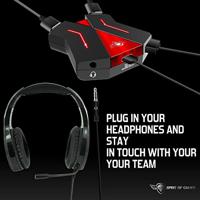 Hub USB Spirit of Gamer Crossgame2 Blauw - thumbnail