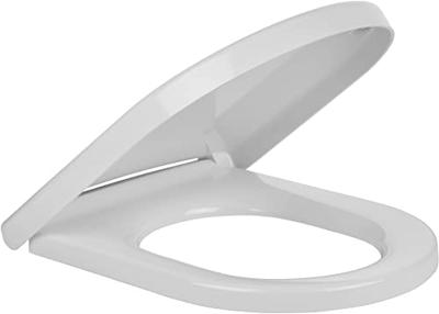 Saqu Poma toiletzitting 36,6x45x4,8cm glans wit Saqu Poma toiletzitting 36,6x45x4,8cm glans wit