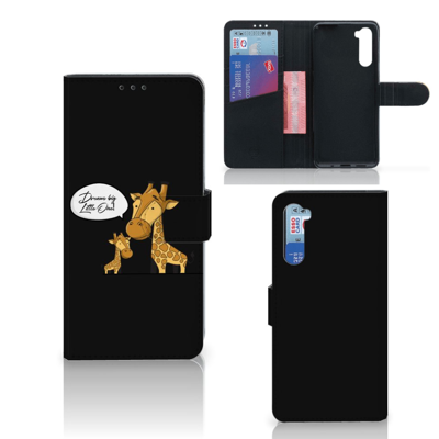 OnePlus Nord Leuk Hoesje Giraffe OnePlus Nord Leuk Hoesje Giraffe