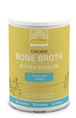 Mattisson Chicken bone broth - Botten bouillon kip 400 Gram