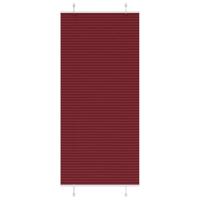 Pliss rolgordijn 90x200 cm stofbreedte 89,4 cm bordeauxrood - thumbnail