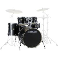 Yamaha JSBP2F5RBL Stage Custom Birch shellset Raven Black - thumbnail