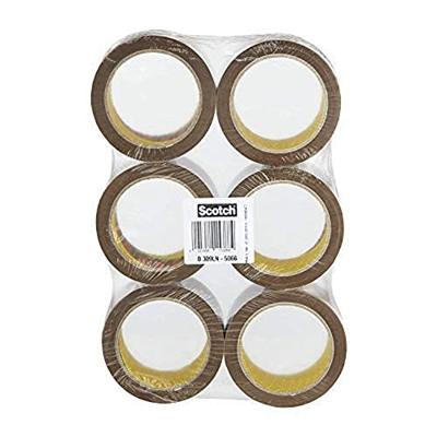 Scotch S5066B6 S5066B6 Verpakkingstape Lichtbruin (l x b) 66 m x 50 mm 1 stuk(s)