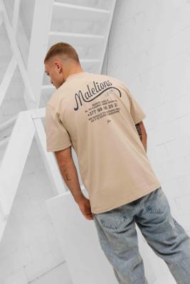 Malelions Casino T-Shirt Heren Beige - Maat L - Kleur: Beige | Soccerfanshop