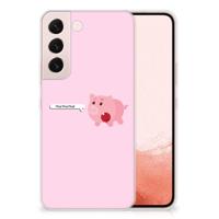 Samsung Galaxy S22 Telefoonhoesje met Naam Pig Mud - thumbnail