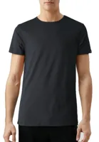 Ondershirts heren 2-pack basic - ronde hals - Slim fit heren T-shirt katoen - thumbnail