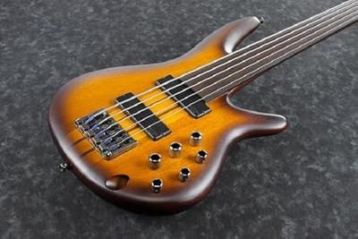 Ibanez SRF705-BBF SR Portamento 5-snarige basgitaar fretloos