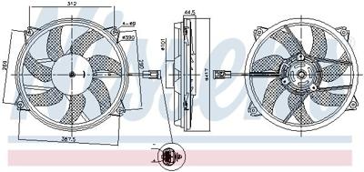 Koelventilator 850035