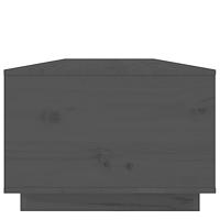 Salontafel 100x50x35 cm massief grenenhout grijs - thumbnail