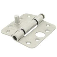 DX glijlagerscharnier rhvh 89x89x3 rvs - thumbnail