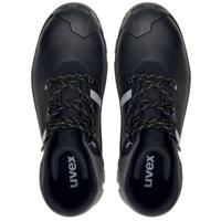 uvex 2 construction 6510344 Hoge veiligheidsschoenen S3 Schoenmaat (EU): 44 Zwart, Grijs 1 paar - thumbnail