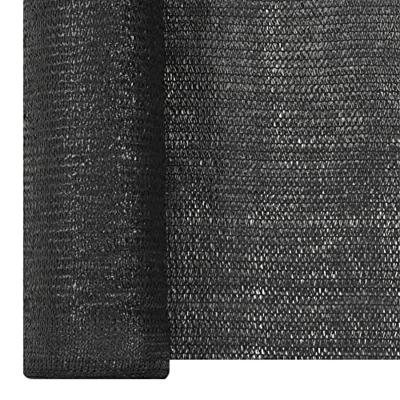 VidaXL Privacynet 150 g/m² 1x25 m hdpe zwart