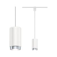 Paulmann URail Pend Corus 230V-railsysteem lamp URail E27 Wit - thumbnail