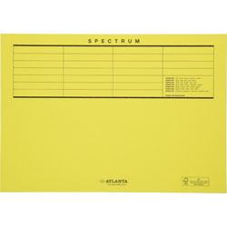 Vouwmap Secolor A4 100% gerecycled karton 250gr geel | 250 stuks Vouwmap Secolor A4 100% gerecycled karton 250gr geel | 250 stuks