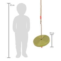 Small Foot - schommelschijf rood, 175cm - thumbnail