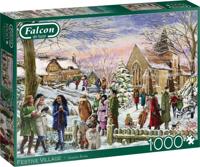 Festive Village Puzzel 1000 Stukjes - thumbnail
