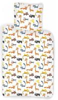 Sweet Home dekbedovertrek dieren 100 x 140 cm - Katoen - thumbnail