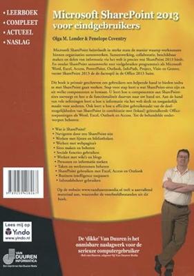 Van Duuren Media Het Complete Boek: Sharepoint 2013 softwareboek & -handleiding Nederlands 608 pagina's Van Duuren Media Het Complete Boek: Sharepoint 2013 softwareboek & -handleiding Nederlands 608 pagina's