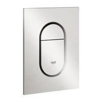 Plieger Bedieningsplaat Grohe Arena Cosmopolitan S WC DF 13x17,2 cm RVS - thumbnail