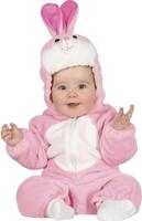 Konijn Roze Baby Jumpsuit - thumbnail