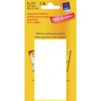 Etiket Avery Zweckform 3047 98x51mm wit 6 etiketten | 10 stuks - thumbnail