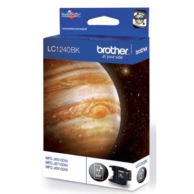 Brother Inktcartridge LC-1240BK Origineel Zwart LC1240BK