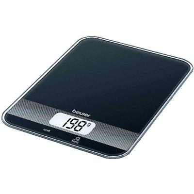 Beurer KS 19 Keukenweegschaal Digitaal Weegbereik (max.)=5 kg Zwart 200 x 145 x 17
