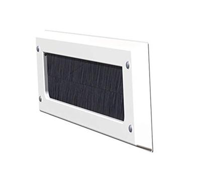 Brievenbusborstel 340x80 wit-