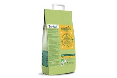 Sanicat maïs klontvormende kattenbakvulling 6 liter Sanicat maïs klontvormende kattenbakvulling 6 liter