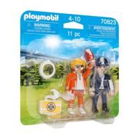 Playmobil® 70823 duopack spoedarts en politieagente - thumbnail