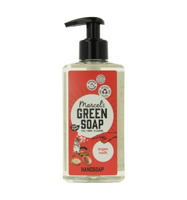 Marcel's Green Soap Handzeep argan & oudh 250 Milliliter Marcel's Green Soap Handzeep argan & oudh 250 Milliliter