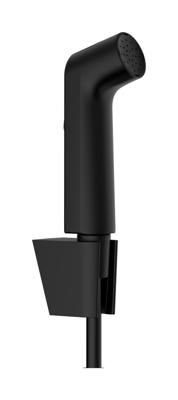 Hansgrohe bidethanddouche 1jet EcoSmart met Porter S douchehouder en doucheslang 125 cm, mat zwart