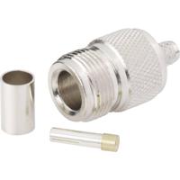 TRU COMPONENTS 1579463 N-connector Bus, recht 1 stuk(s) - thumbnail