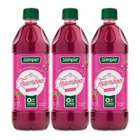Slimpie - Framboos Siroop - 3x 650ml - thumbnail