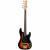 Fender American Performer Precision Bass 3-Color Sunburst RW met gigbag - thumbnail