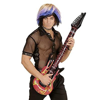 Rocker Opblaasbare Gitaar Met Vlammen 105cm