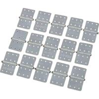 DU-BRO Hinges 16/28 Scharnier Rechthoekig Polyamide (l x b) 28 mm x 16 mm 15 stuk(s) - thumbnail