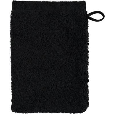 Cawö Cawö Lifestyle Uni Washandje Zwart