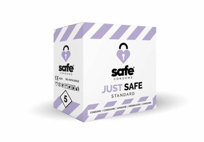 Safe - Just Safe Condooms Standard 5 Stuks Safe - Just Safe Condooms Standard 5 Stuks