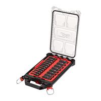 Milwaukee ShockWave™ Krachtdoppenset 3/8" Vierkant | Lang | in PACKOUT™ | 19-delig - 4932480946 - thumbnail
