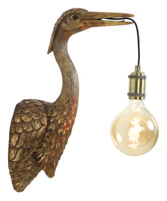Light & Living Wandlamp 'Crane' kleur Antiek Brons Light & Living Wandlamp 'Crane' kleur Antiek Brons