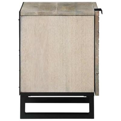 Nachtkastjes 2 pcs Naturel 40 x 33.5 x 46 cm