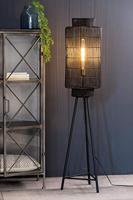 Light & Living Vloerlamp 'Gruaro' 150cm, kleur Mat Zwart - thumbnail
