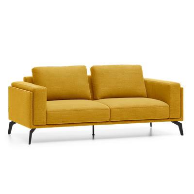 2,5-Zitsbank Panama Donkergeel Stof