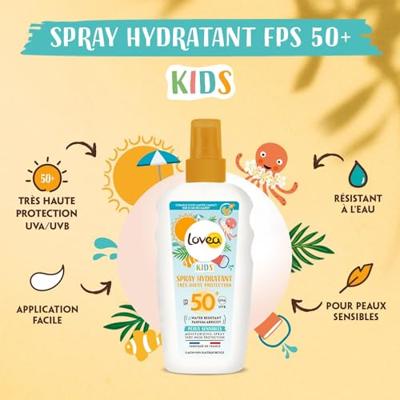 Lovea Moisturizing Spray SPF50 Kids
