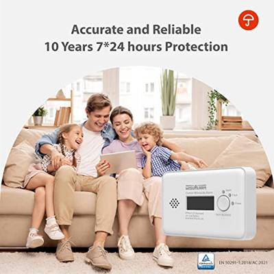 Wisualarm HY-GC20B Koolmonoxidemelder Incl. batterij (10 jaar) werkt op batterijen Detectie van Koolmonoxide Wisualarm HY-GC20B Koolmonoxidemelder Incl. batterij (10 jaar) werkt op batterijen Detectie van Koolmonoxide