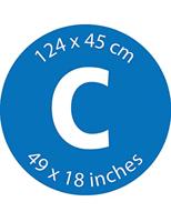 Brabantia strijkplank c 124x45cm denim - thumbnail