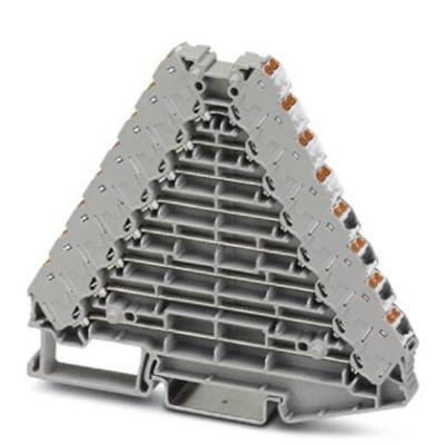Phoenix Contact 1061721 Rangeerverdeler Push-In-klem Grijs 10 stuk(s)