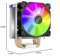 Jonsbo CR-1400 CPU-koellichaam met ventilator AMD AM2, AMD AM2+, AMD AM3, AMD AM3+, AMD AM4, AMD FM1, AMD FM2, AMD FM2+, Intel LGA 775, Intel LGA 1150, Intel - thumbnail