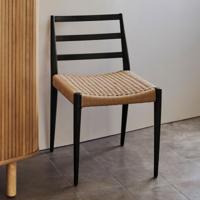 Kave Home Eetkamerstoel 'Analy' Eiken, kleur Zwart - thumbnail